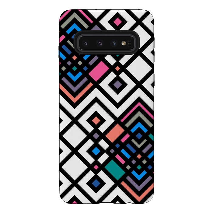Galaxy S10 StrongFit Geo Ethnic by TMSarts