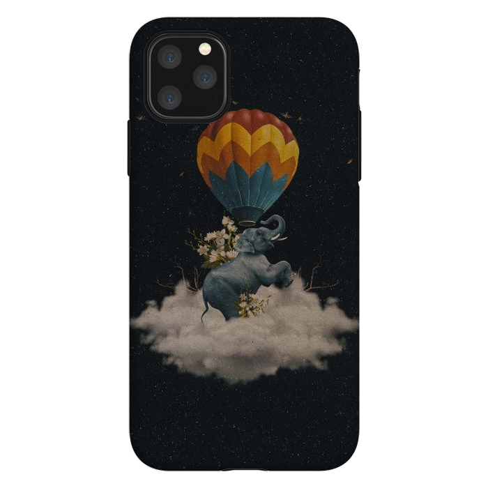 iPhone 11 Pro Max StrongFit Between Clouds by Eleaxart