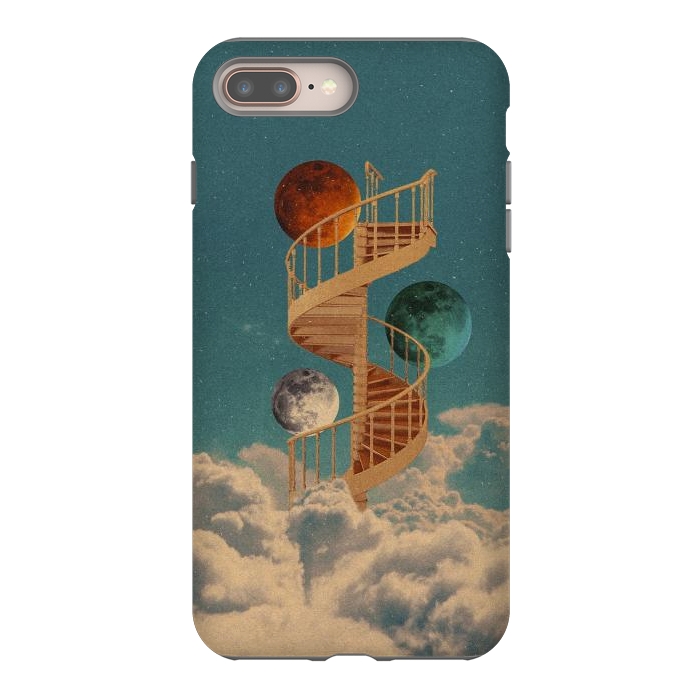 iPhone 7 plus StrongFit Stairway to the moon by Eleaxart