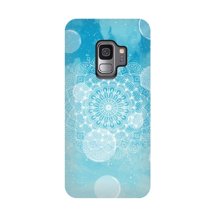 Galaxy S9 StrongFit Mandala bubbles by Jms