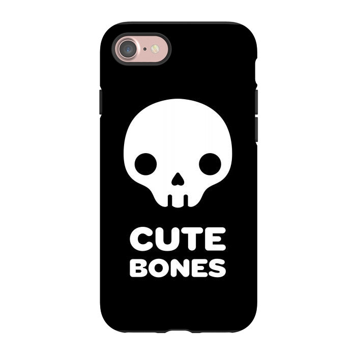 iPhone 7 StrongFit Cute skull by Laura Nagel