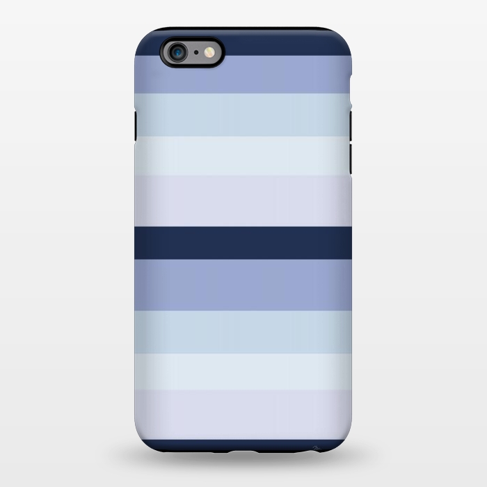 iPhone 6/6s plus StrongFit Blue Stripes by Martina