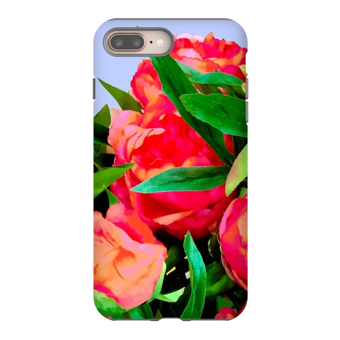 iPhone 7 plus StrongFit I'd Rather Wear Flowers In My Hair Than Diamonds Around My Neck by Uma Prabhakar Gokhale