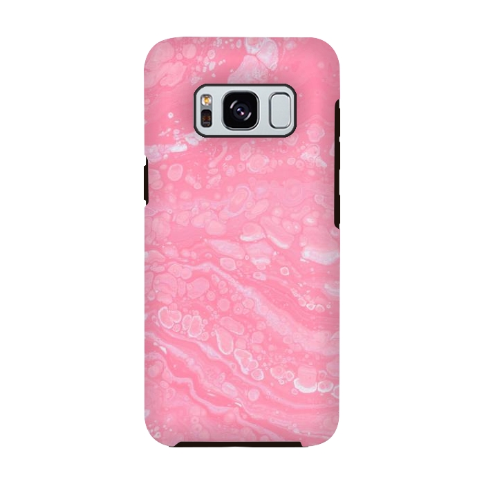Galaxy S8 StrongFit Pink marble  by Winston