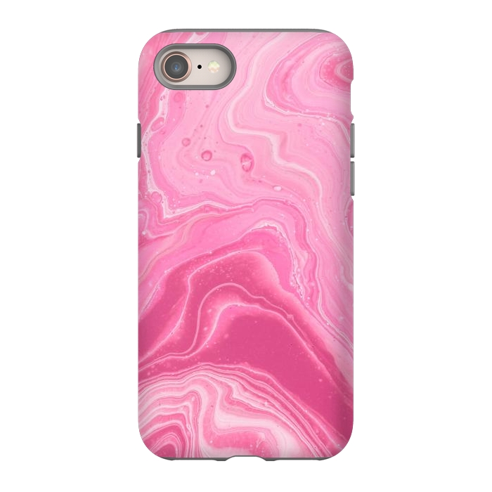 iPhone 8 StrongFit Pink marble 2 by Winston