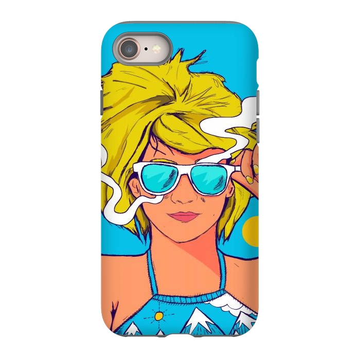 iPhone SE StrongFit The summer girl by Steve Wade (Swade)