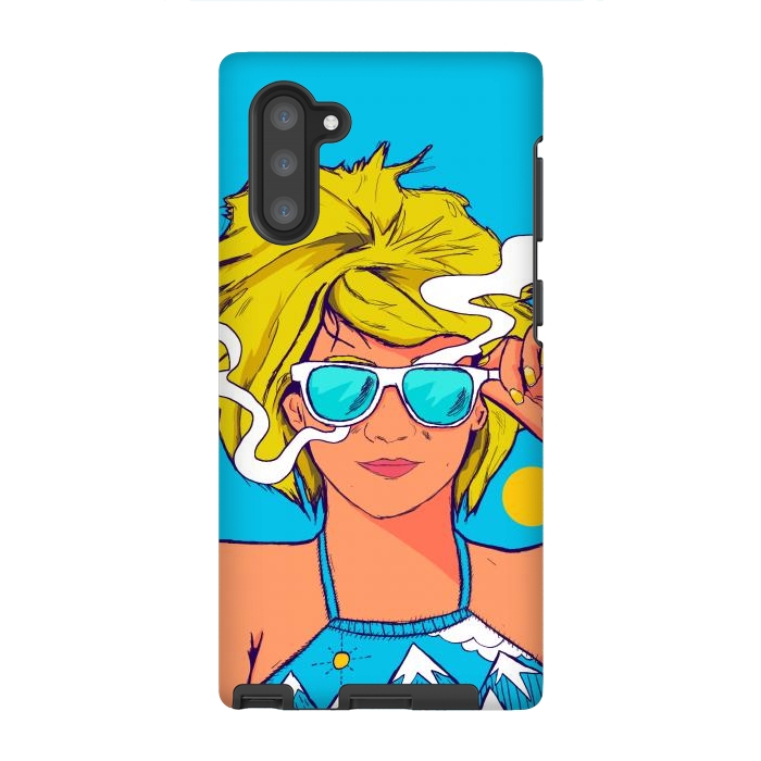 Galaxy Note 10 StrongFit The summer girl by Steve Wade (Swade)