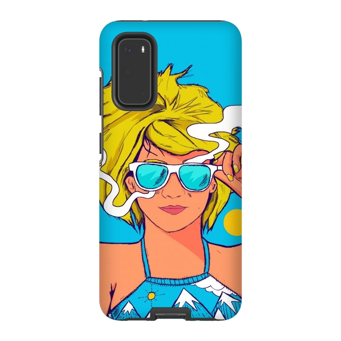 Galaxy S20 StrongFit The summer girl by Steve Wade (Swade)