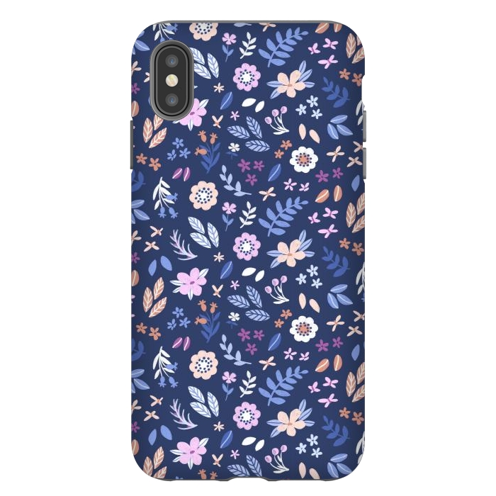 iPhone Xs Max StrongFit City Floral by Tishya Oedit