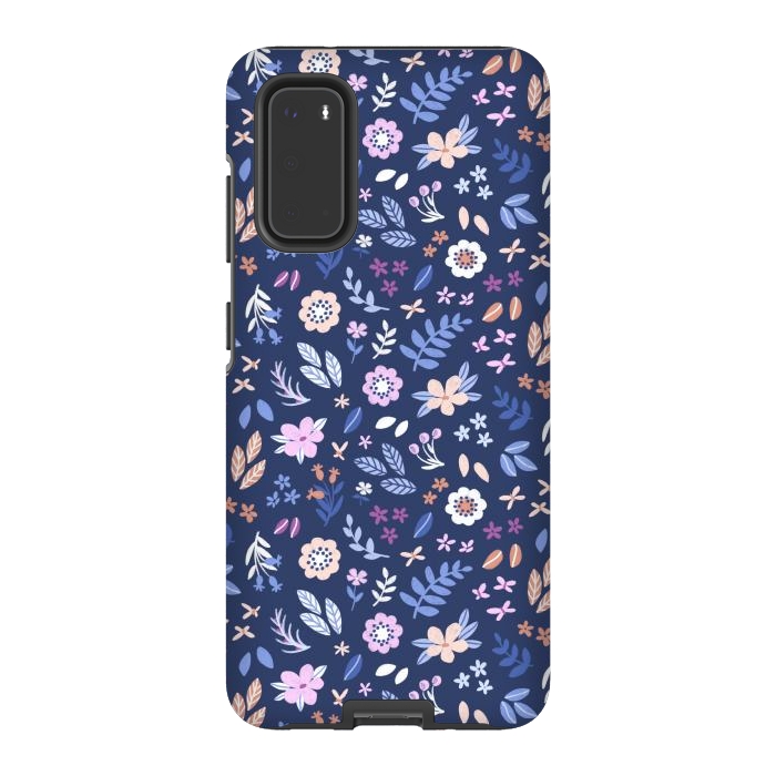 Galaxy S20 StrongFit City Floral by Tishya Oedit