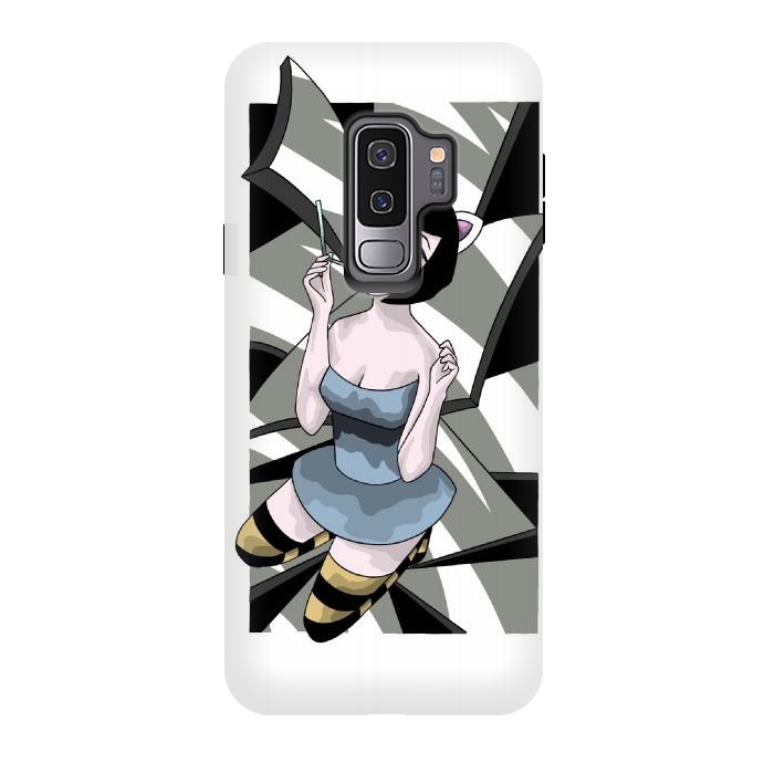 Galaxy S9 plus StrongFit Bunnygirl  by Evaldas Gulbinas 