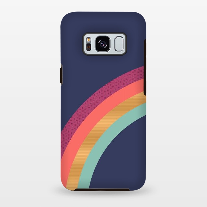 Galaxy S8 plus StrongFit Vintage Rainbow by ArtPrInk