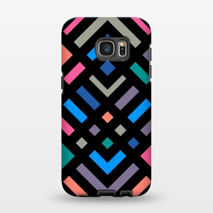 Galaxy S7 EDGE StrongFit Aztec Colors by TMSarts