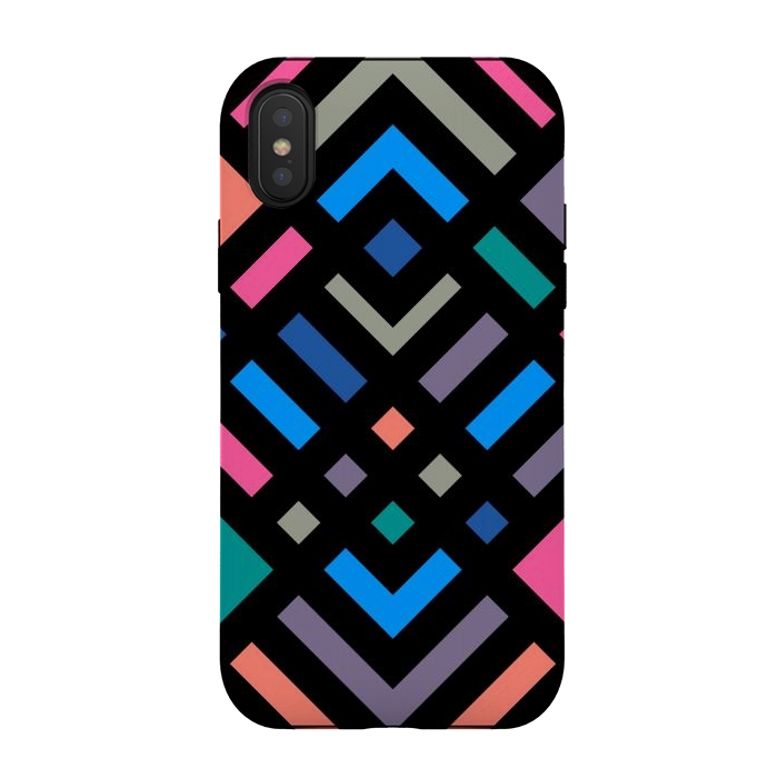 iPhone Xs / X StrongFit Aztec Colors by TMSarts