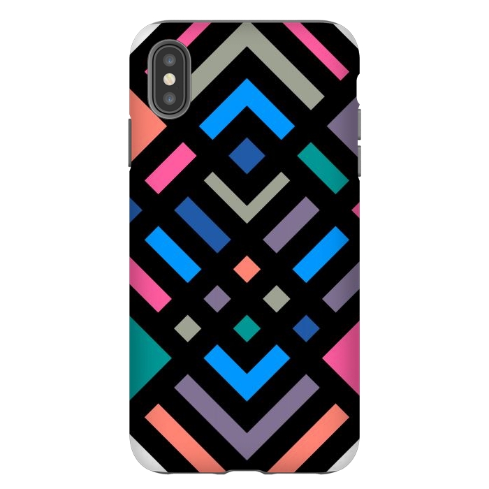 iPhone Xs Max StrongFit Aztec Colors by TMSarts