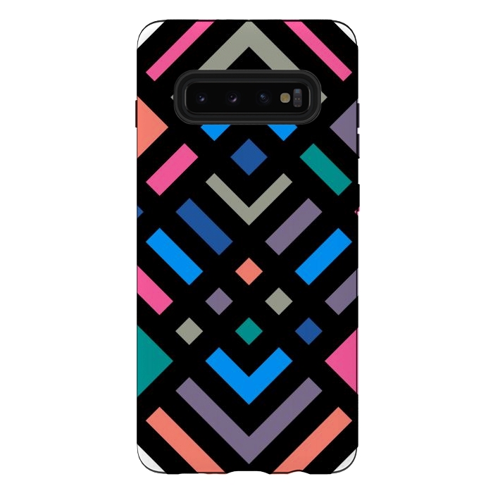 Galaxy S10 plus StrongFit Aztec Colors by TMSarts