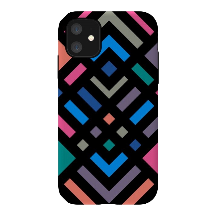 iPhone 11 StrongFit Aztec Colors by TMSarts