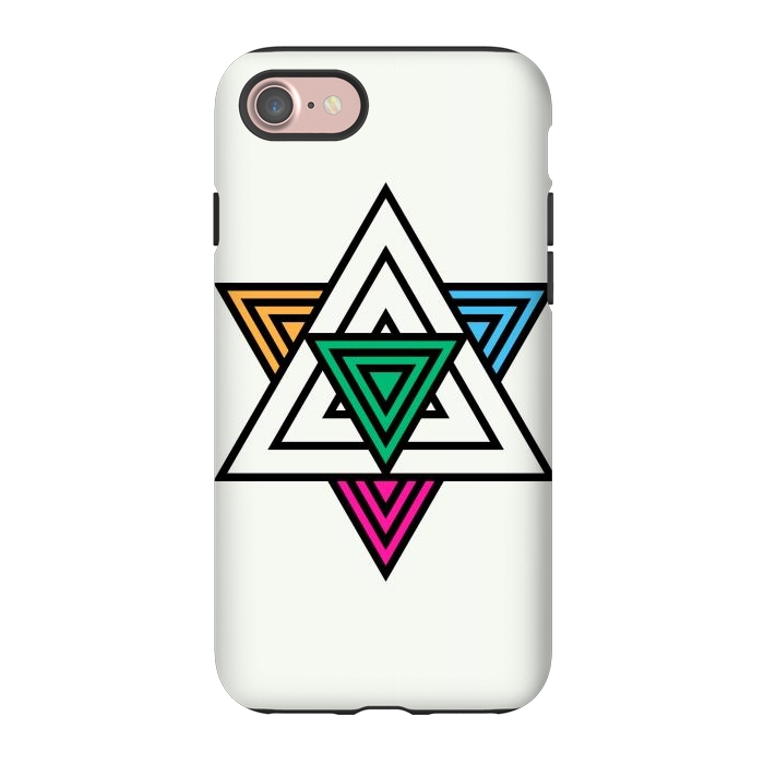 iPhone 7 StrongFit Star Triangles by TMSarts