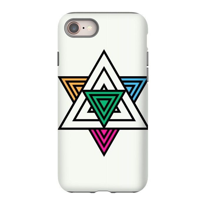 iPhone 8 StrongFit Star Triangles by TMSarts