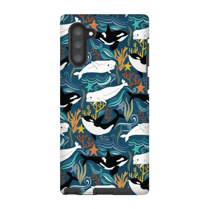 Galaxy Note 10 StrongFit Canadian Whale Watching by Tangerine-Tane