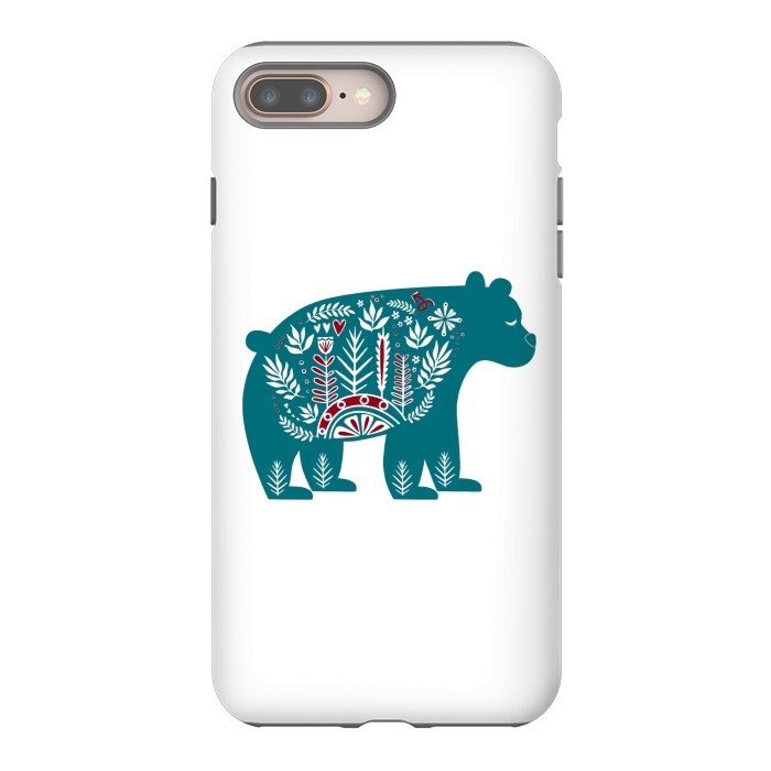 iPhone 7 plus StrongFit Nordic bear  by Winston