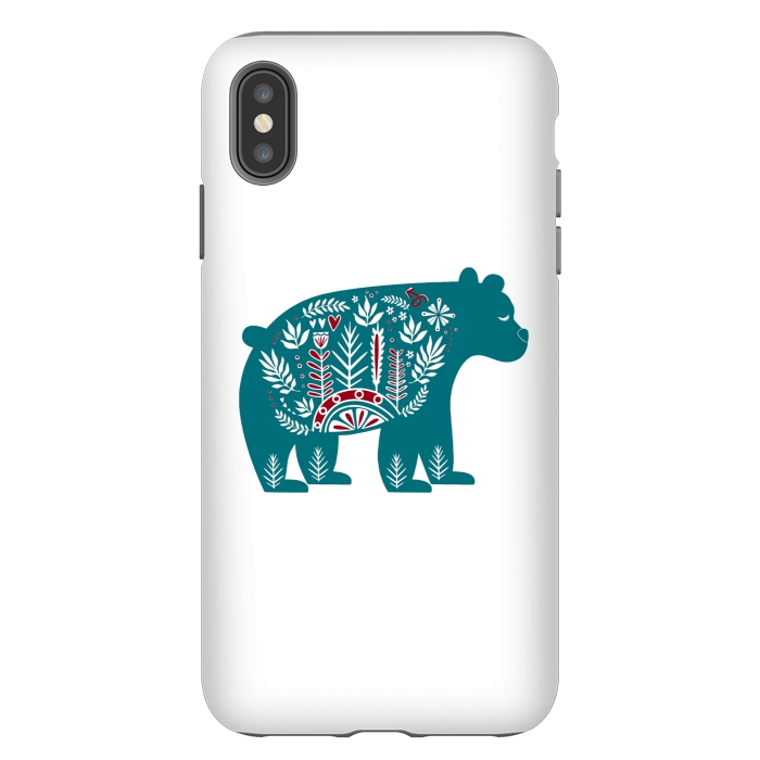 iPhone Xs Max StrongFit Nordic bear  by Winston