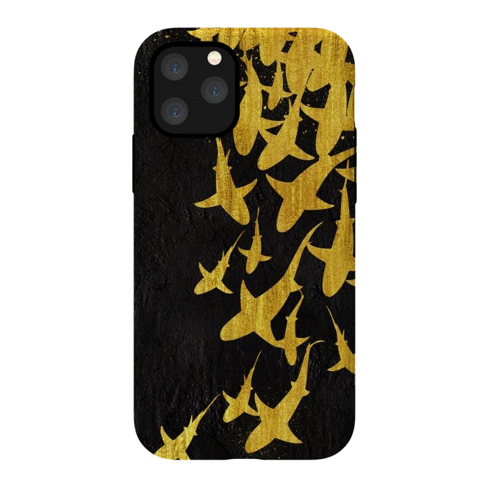 iPhone 11 Pro StrongFit Golden Sharks by Alberto