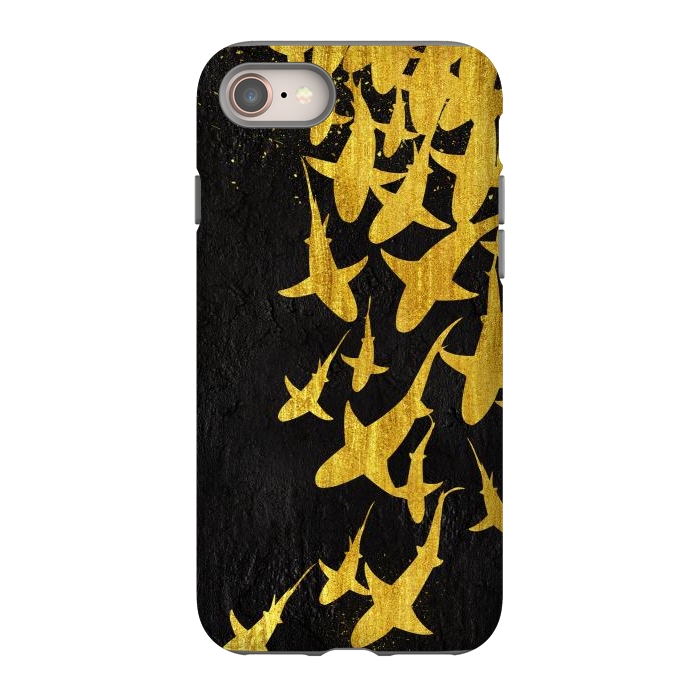 iPhone SE StrongFit Golden Sharks by Alberto