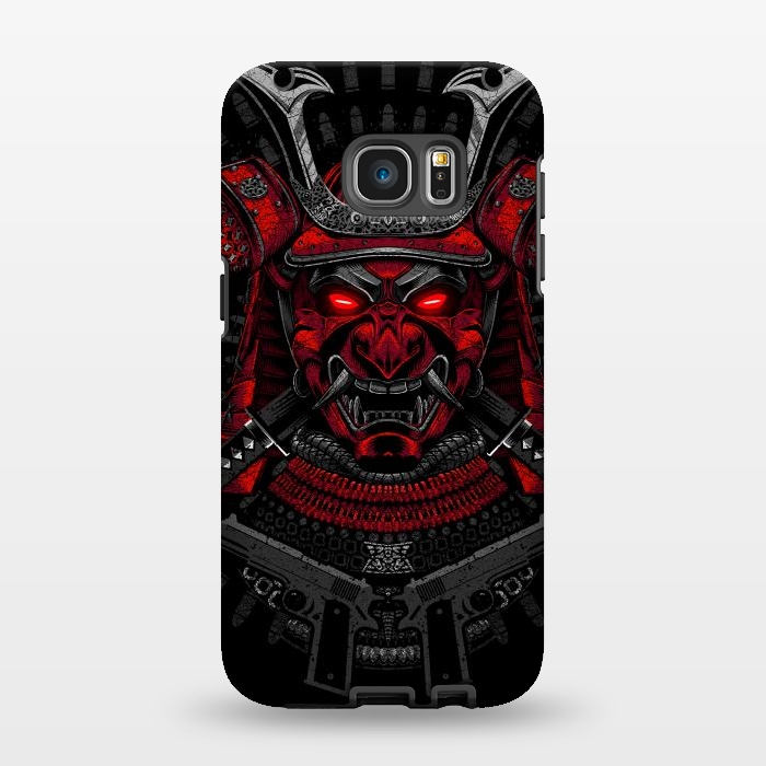 Galaxy S7 EDGE StrongFit Red Samurai  by Alberto