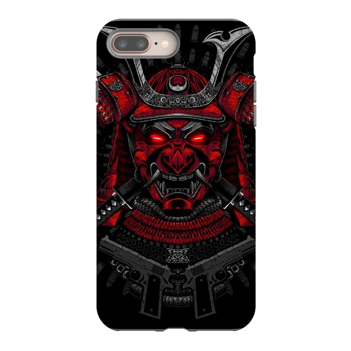 iPhone 8 plus StrongFit Red Samurai  by Alberto