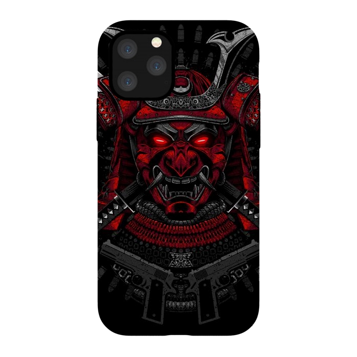 iPhone 11 Pro StrongFit Red Samurai  by Alberto