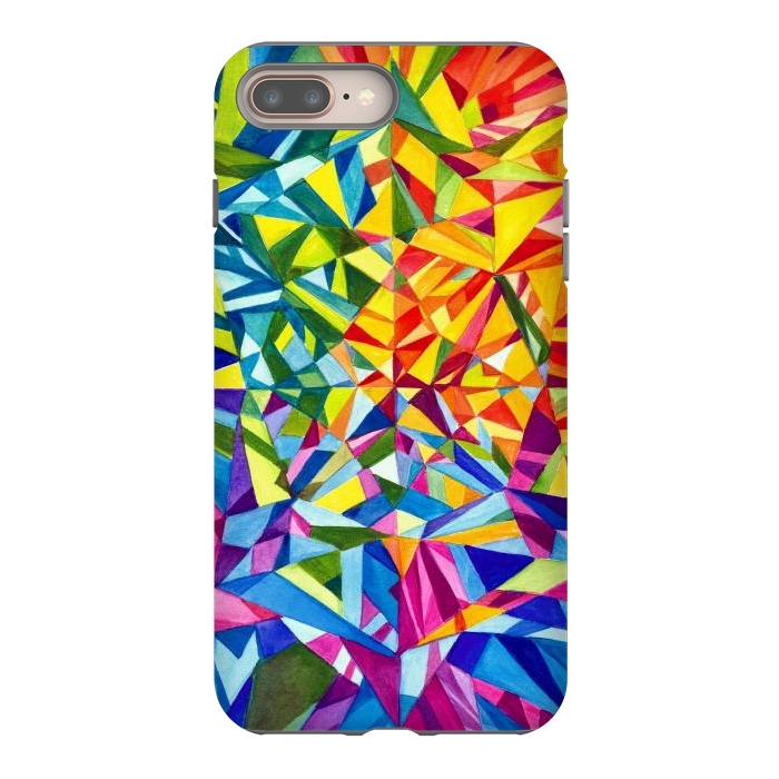 iPhone 7 plus StrongFit Kaleidoscope by Irina Velman