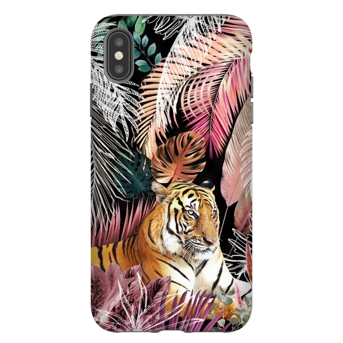 iPhone Xs Max StrongFit Jungle Tiger 01 by amini54