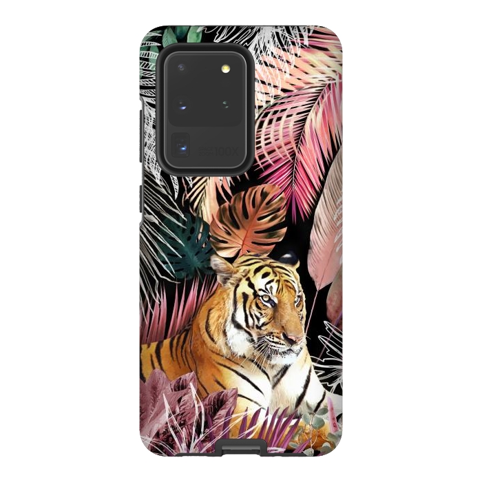 Galaxy S20 Ultra StrongFit Jungle Tiger 01 by amini54