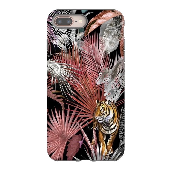 iPhone 7 plus StrongFit Jungle Tiger 02 by amini54