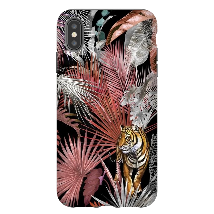 iPhone Xs Max StrongFit Jungle Tiger 02 by amini54