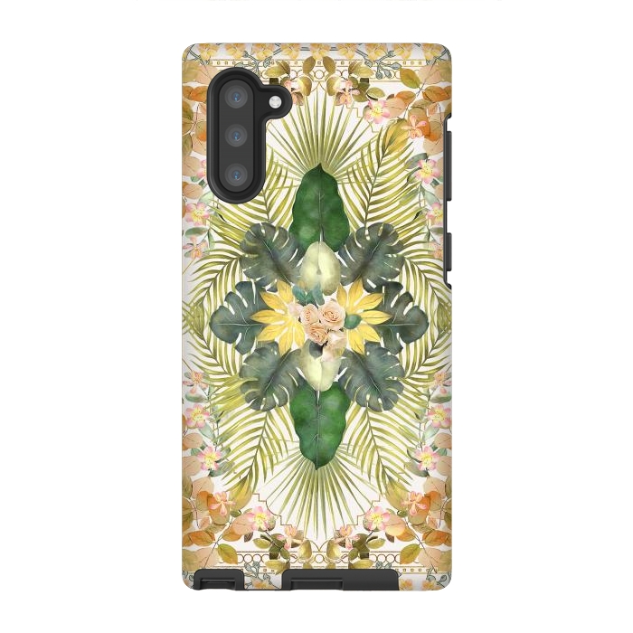 Galaxy Note 10 StrongFit Tropical Foliage 09 by amini54