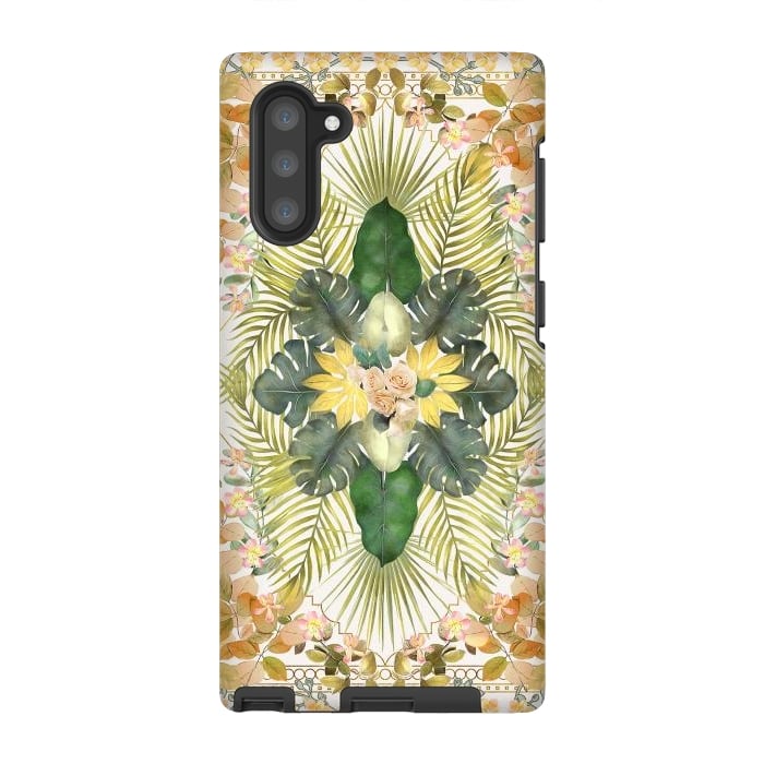 Galaxy Note 10 StrongFit Tropical Foliage 09 by amini54