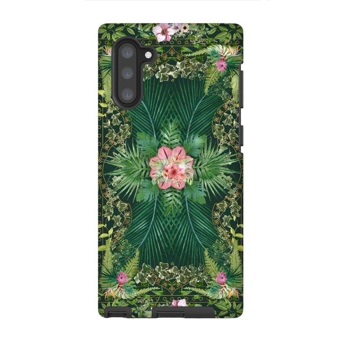 Galaxy Note 10 StrongFit Tropical Foliage 10 by amini54