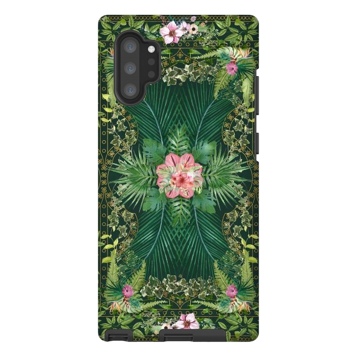 Galaxy Note 10 plus StrongFit Tropical Foliage 10 by amini54