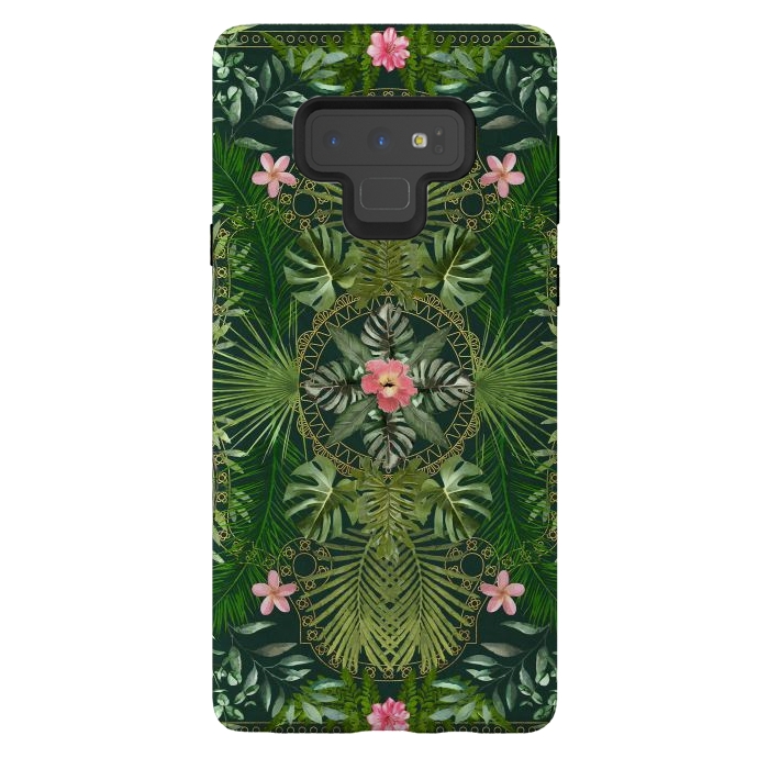 Galaxy Note 9 StrongFit Tropical Foliage 15 by amini54