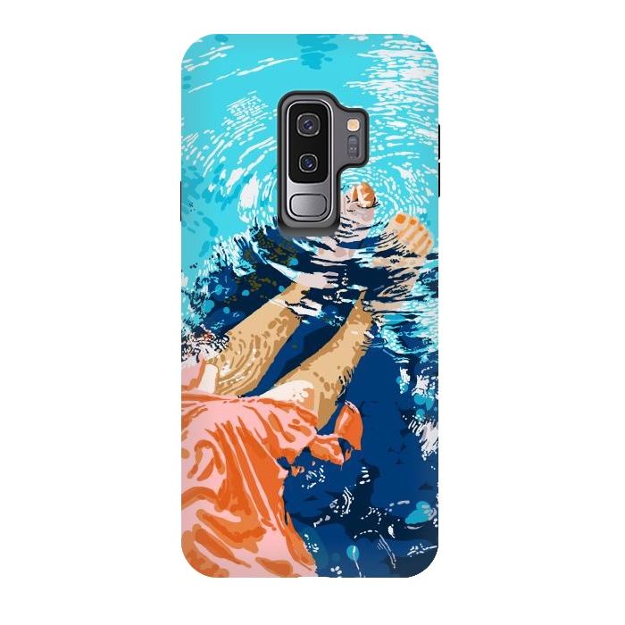 Galaxy S9 plus StrongFit Take Me Where The Waves Kiss My Feet by Uma Prabhakar Gokhale