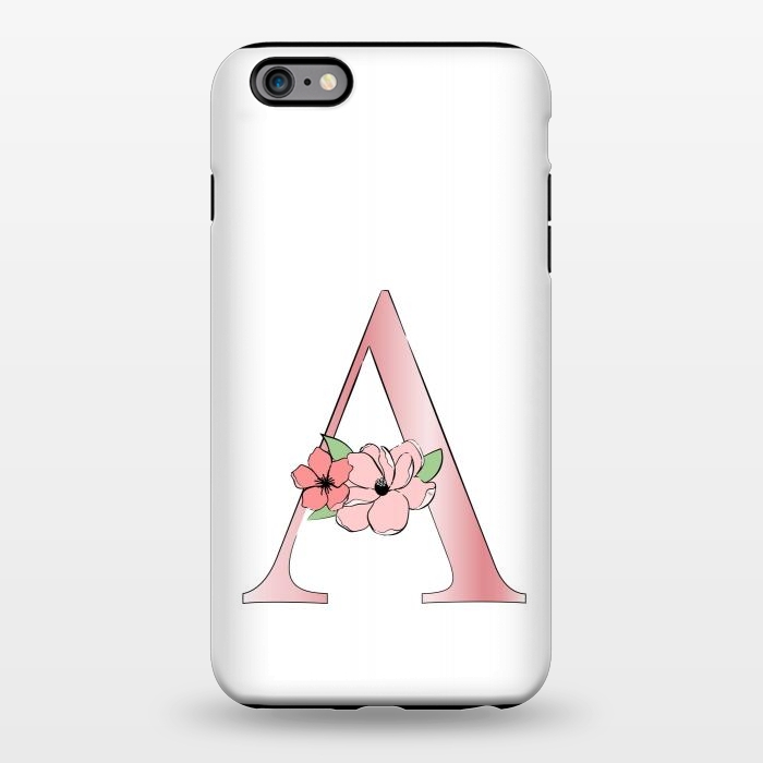 iPhone 6/6s plus StrongFit Monogram Letter A by Martina