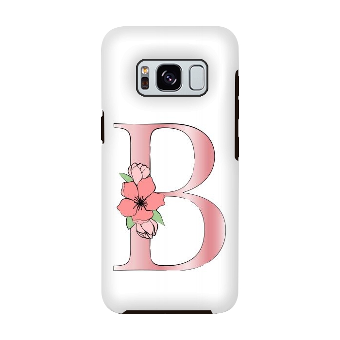Galaxy S8 StrongFit Monogram Letter B by Martina