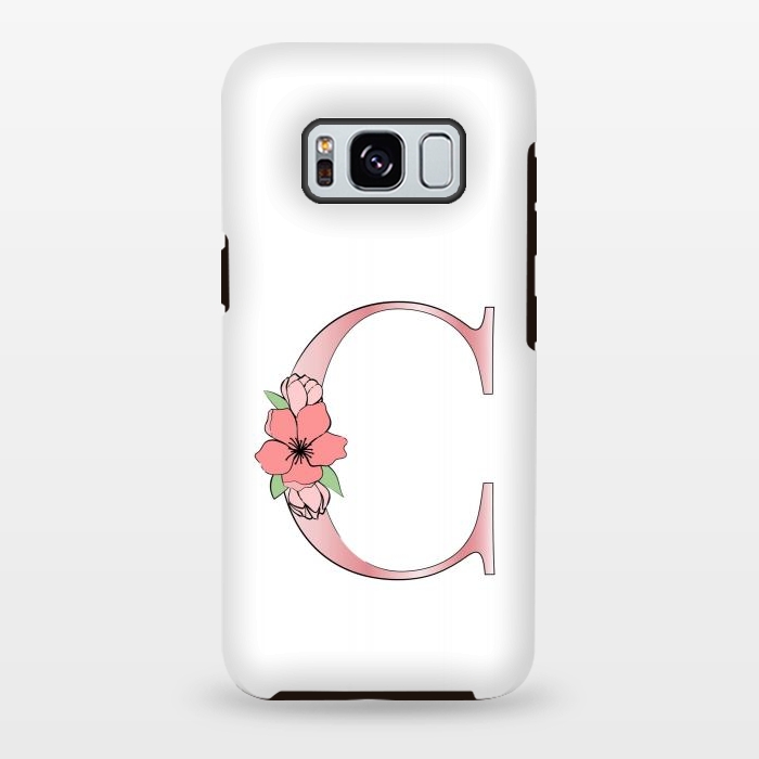 Galaxy S8 plus StrongFit Monogram Letter C by Martina
