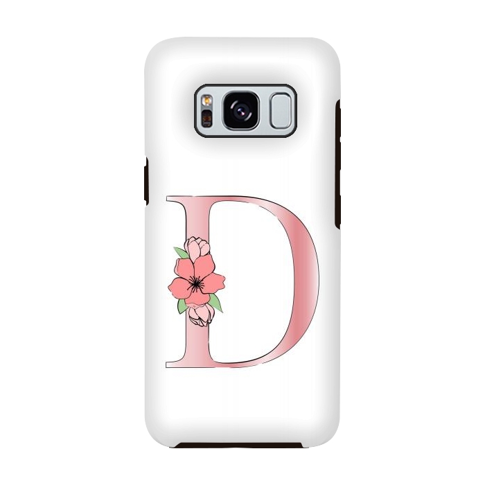 Galaxy S8 StrongFit Monogram Letter D by Martina