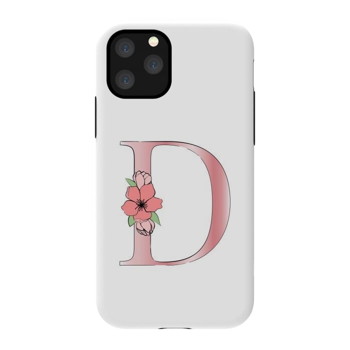 iPhone 11 Pro StrongFit Monogram Letter D by Martina