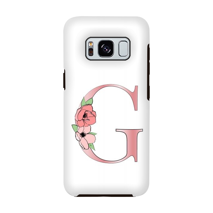 Galaxy S8 StrongFit Monogram Letter G by Martina