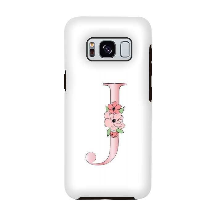 Galaxy S8 StrongFit Monogram Letter J by Martina
