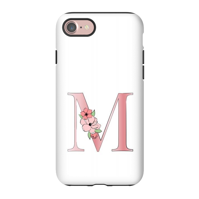 iPhone 7 StrongFit Monogram Letter M by Martina